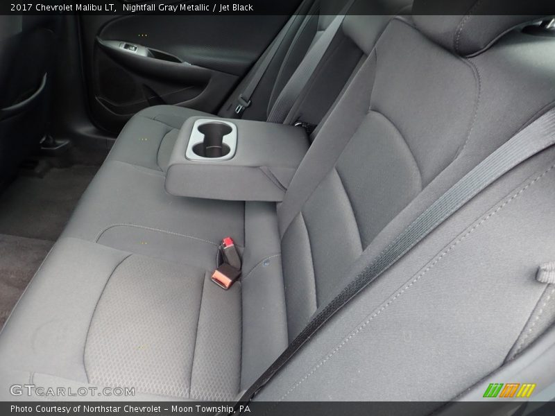 Nightfall Gray Metallic / Jet Black 2017 Chevrolet Malibu LT