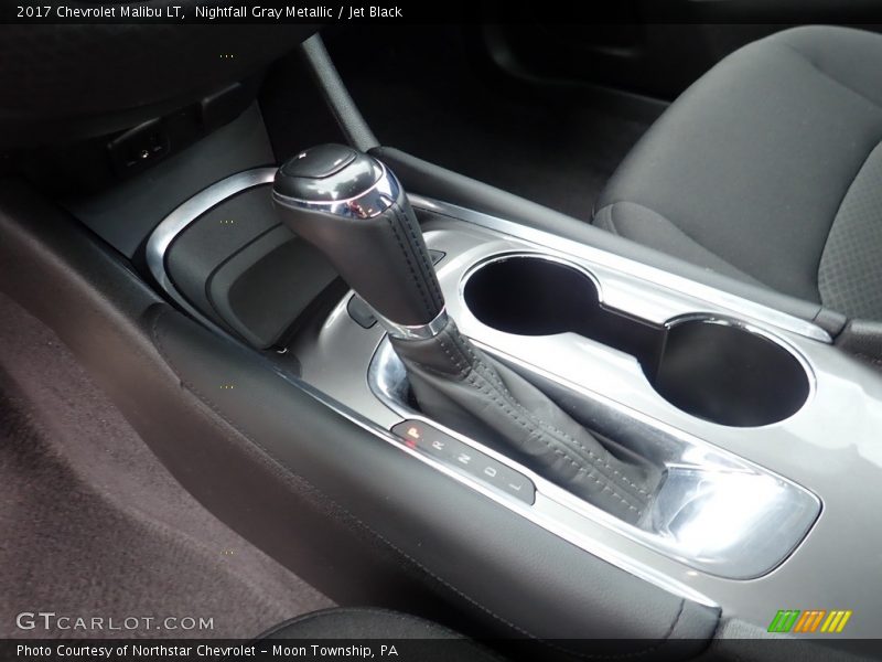 Nightfall Gray Metallic / Jet Black 2017 Chevrolet Malibu LT