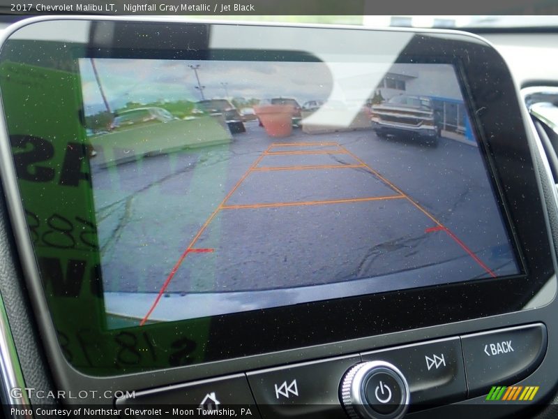 Nightfall Gray Metallic / Jet Black 2017 Chevrolet Malibu LT