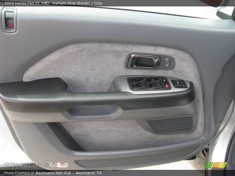 Starlight Silver Metallic / Gray 2004 Honda Pilot EX 4WD