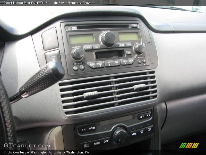 Starlight Silver Metallic / Gray 2004 Honda Pilot EX 4WD