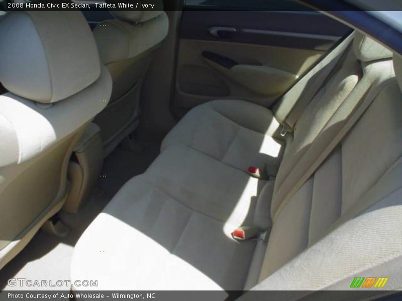 Taffeta White / Ivory 2008 Honda Civic EX Sedan