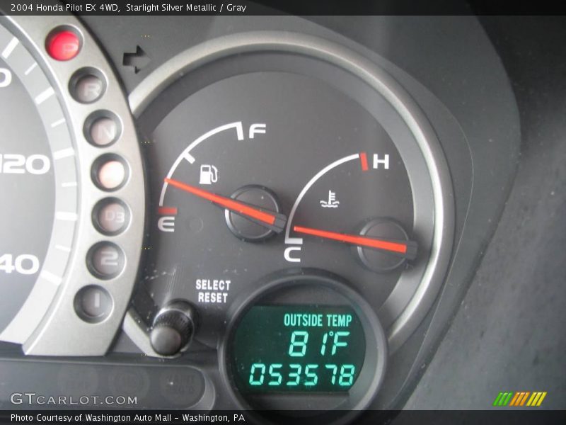 Starlight Silver Metallic / Gray 2004 Honda Pilot EX 4WD
