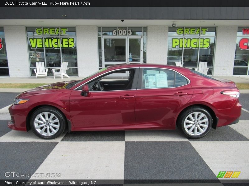 Ruby Flare Pearl / Ash 2018 Toyota Camry LE