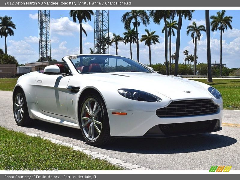Front 3/4 View of 2012 V8 Vantage Roadster