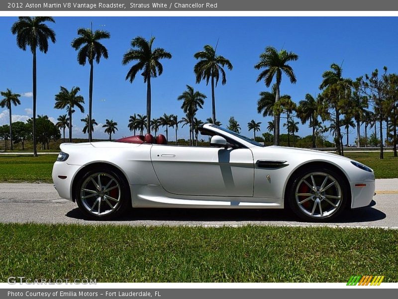 2012 V8 Vantage Roadster Stratus White