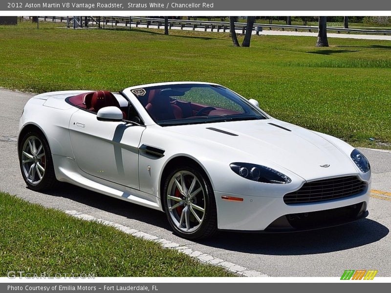  2012 V8 Vantage Roadster Stratus White