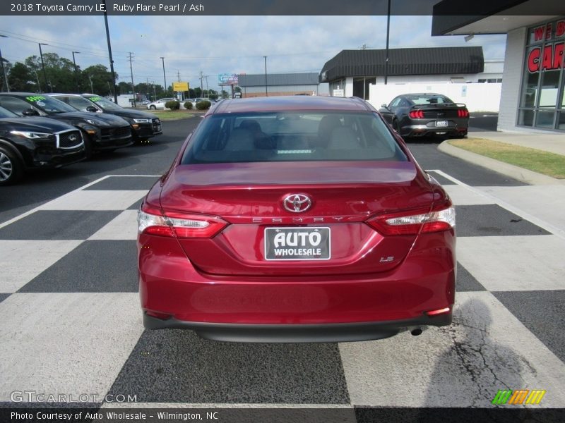 Ruby Flare Pearl / Ash 2018 Toyota Camry LE