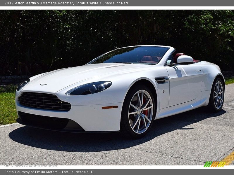  2012 V8 Vantage Roadster Stratus White