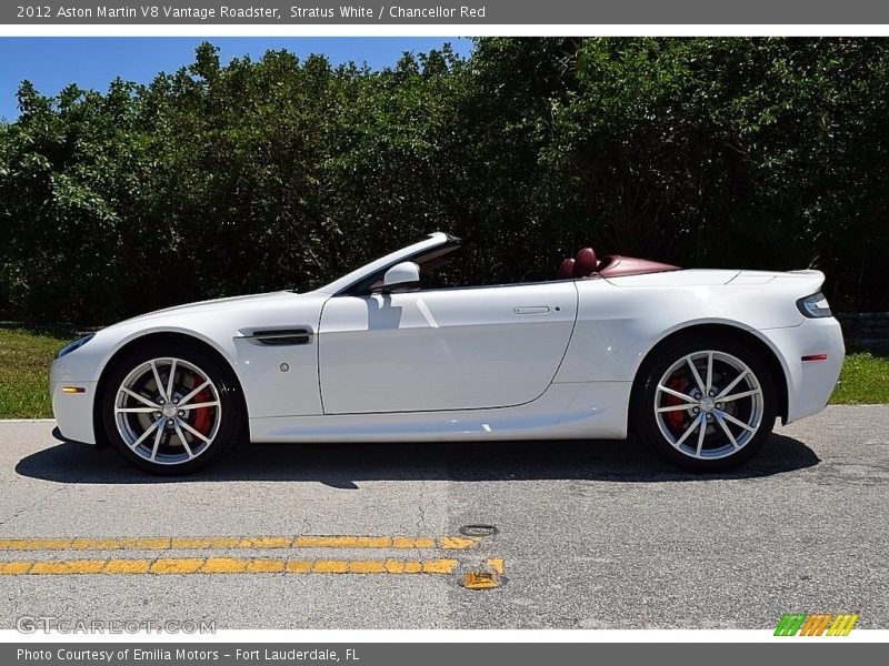  2012 V8 Vantage Roadster Stratus White