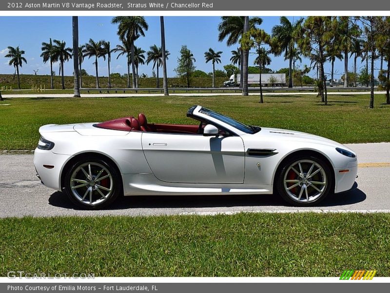  2012 V8 Vantage Roadster Stratus White