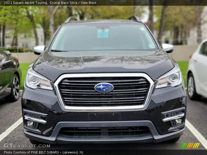 Crystal Black Silica / Slate Black 2021 Subaru Ascent Touring