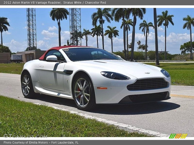  2012 V8 Vantage Roadster Stratus White
