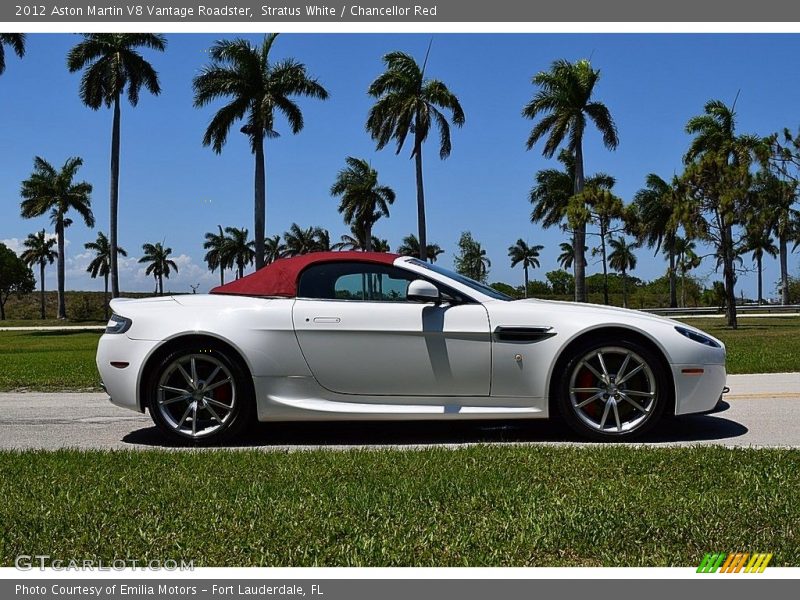  2012 V8 Vantage Roadster Stratus White