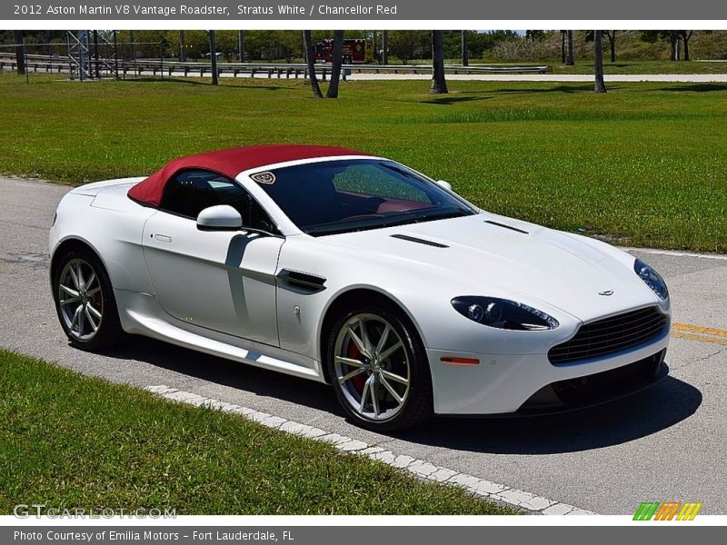 Front 3/4 View of 2012 V8 Vantage Roadster