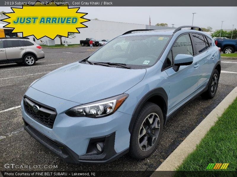 Cool Gray Khaki / Black 2019 Subaru Crosstrek 2.0i Premium