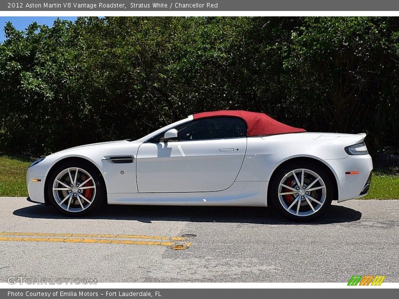  2012 V8 Vantage Roadster Stratus White