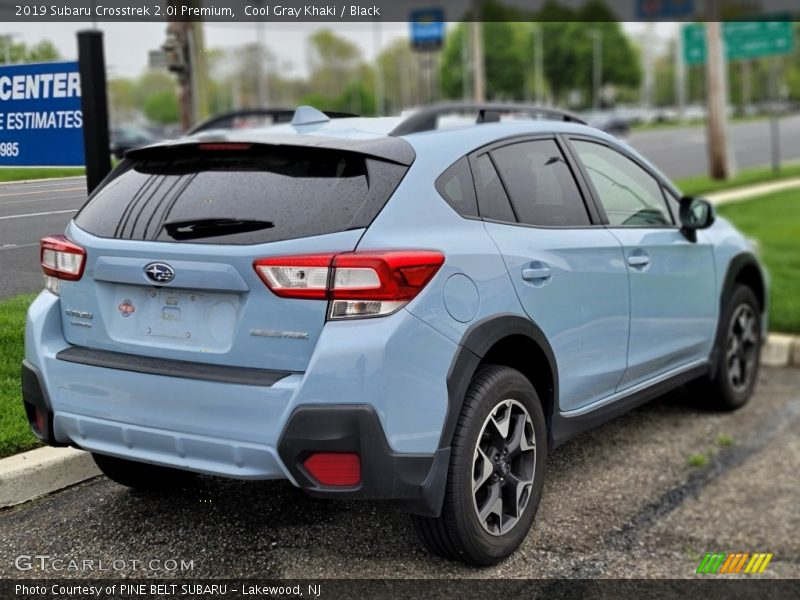 Cool Gray Khaki / Black 2019 Subaru Crosstrek 2.0i Premium