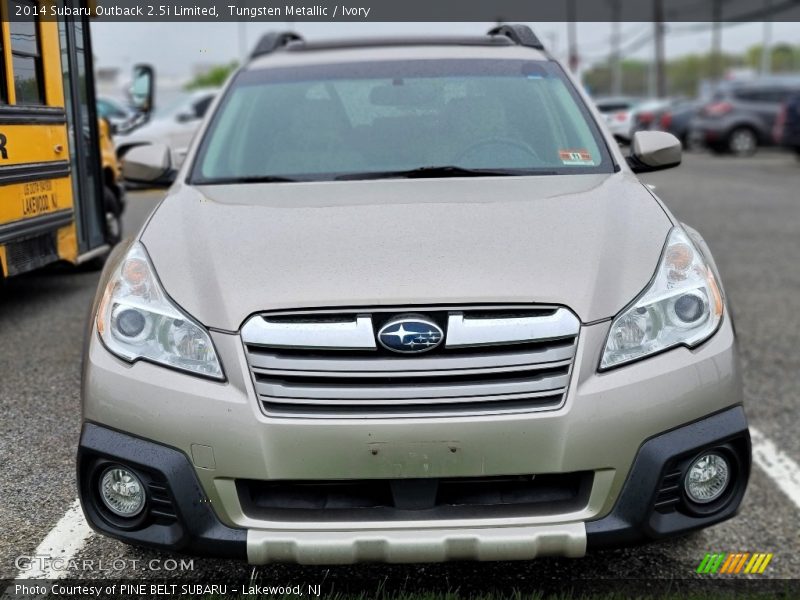 Tungsten Metallic / Ivory 2014 Subaru Outback 2.5i Limited