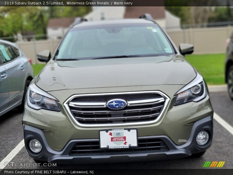 Wilderness Green Metallic / Warm Ivory 2019 Subaru Outback 2.5i Limited