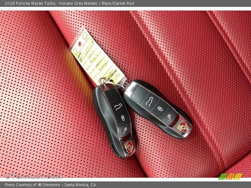 Keys of 2018 Macan Turbo