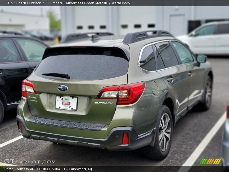 Wilderness Green Metallic / Warm Ivory 2019 Subaru Outback 2.5i Limited