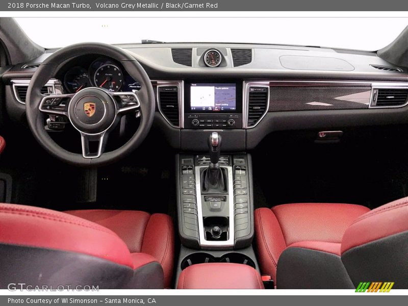 Dashboard of 2018 Macan Turbo