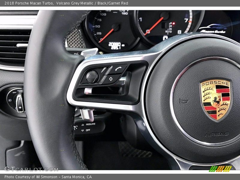 2018 Macan Turbo Steering Wheel
