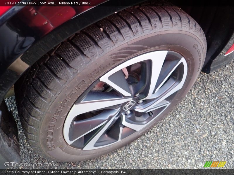 Milano Red / Black 2019 Honda HR-V Sport AWD