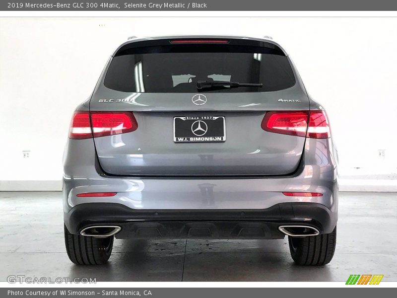Selenite Grey Metallic / Black 2019 Mercedes-Benz GLC 300 4Matic