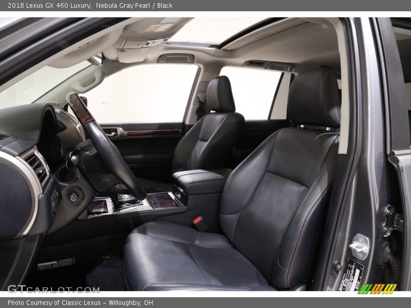Front Seat of 2018 GX 460 Luxury