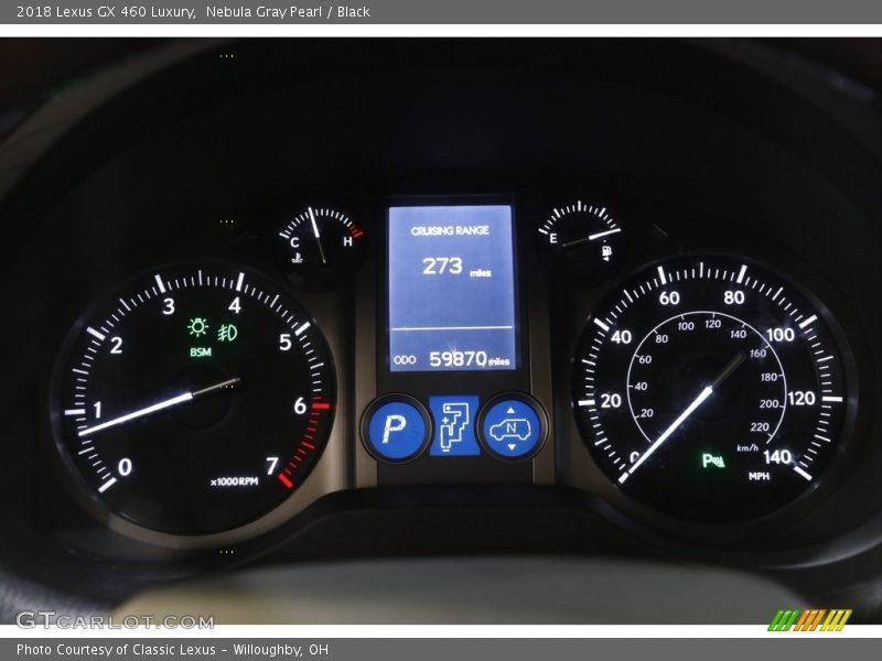  2018 GX 460 Luxury 460 Luxury Gauges