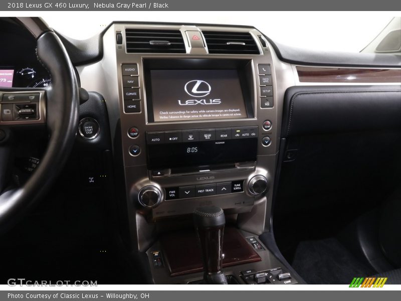 Nebula Gray Pearl / Black 2018 Lexus GX 460 Luxury