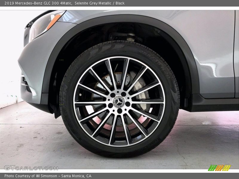 Selenite Grey Metallic / Black 2019 Mercedes-Benz GLC 300 4Matic