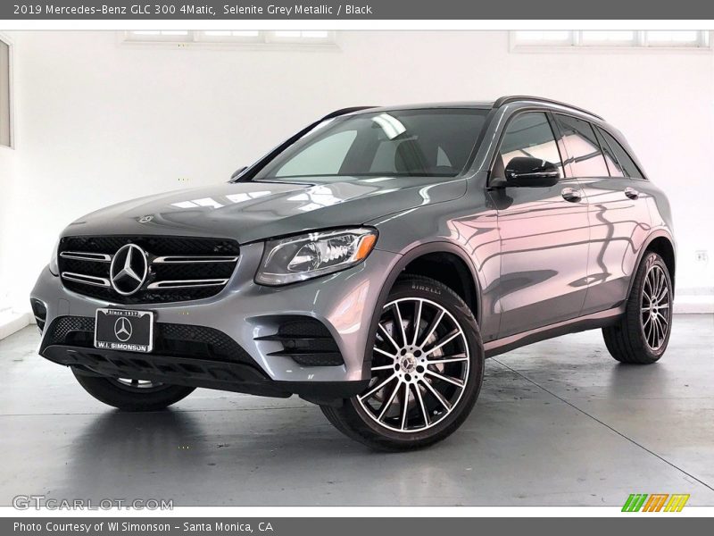 Selenite Grey Metallic / Black 2019 Mercedes-Benz GLC 300 4Matic
