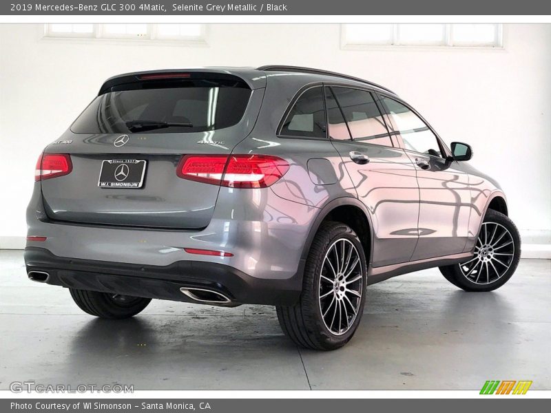 Selenite Grey Metallic / Black 2019 Mercedes-Benz GLC 300 4Matic