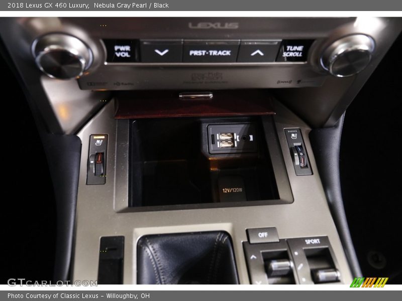 Nebula Gray Pearl / Black 2018 Lexus GX 460 Luxury