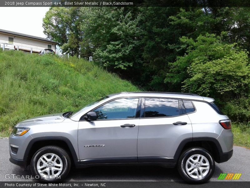 Billet Silver Metallic / Black/Sandstorm 2018 Jeep Compass Sport 4x4