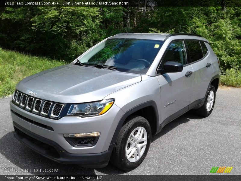 Billet Silver Metallic / Black/Sandstorm 2018 Jeep Compass Sport 4x4