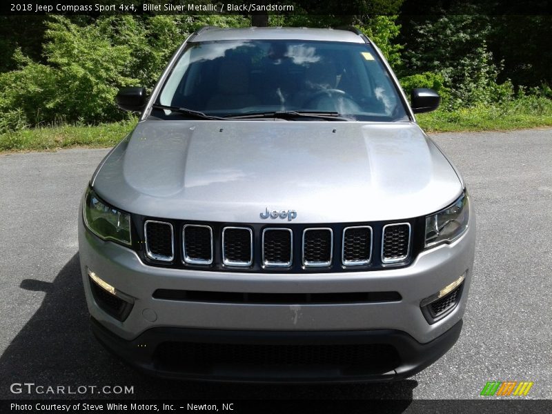 Billet Silver Metallic / Black/Sandstorm 2018 Jeep Compass Sport 4x4