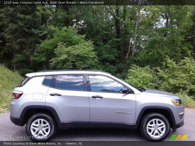 Billet Silver Metallic / Black/Sandstorm 2018 Jeep Compass Sport 4x4