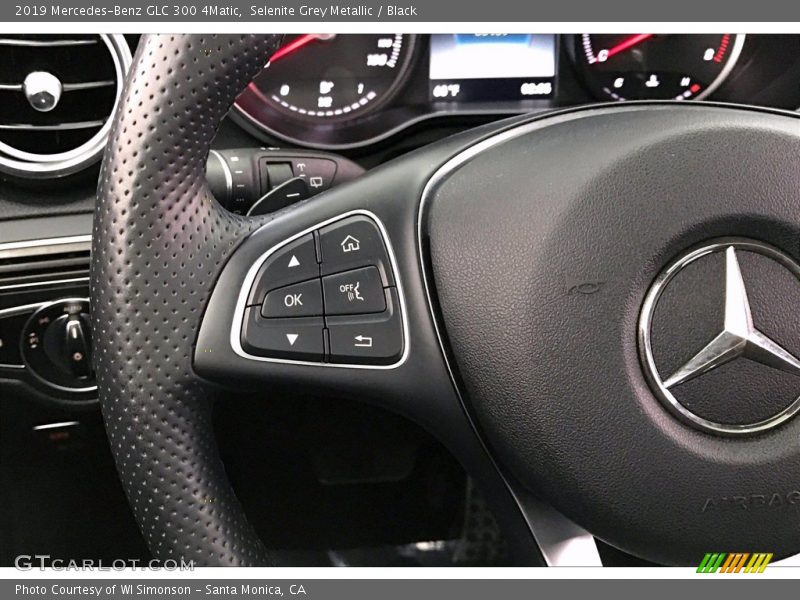 Selenite Grey Metallic / Black 2019 Mercedes-Benz GLC 300 4Matic
