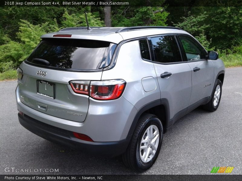 Billet Silver Metallic / Black/Sandstorm 2018 Jeep Compass Sport 4x4