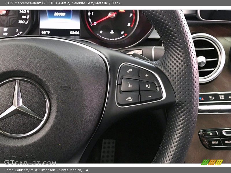 Selenite Grey Metallic / Black 2019 Mercedes-Benz GLC 300 4Matic