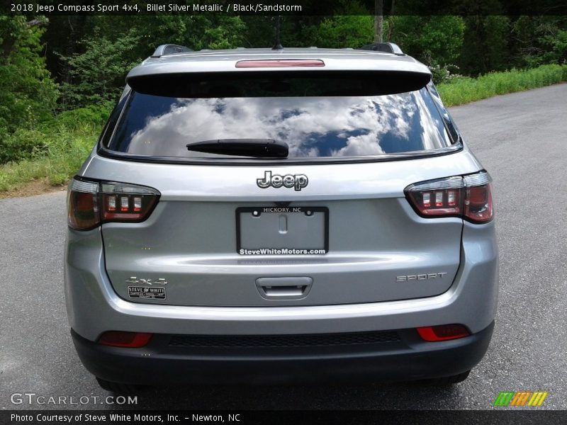 Billet Silver Metallic / Black/Sandstorm 2018 Jeep Compass Sport 4x4