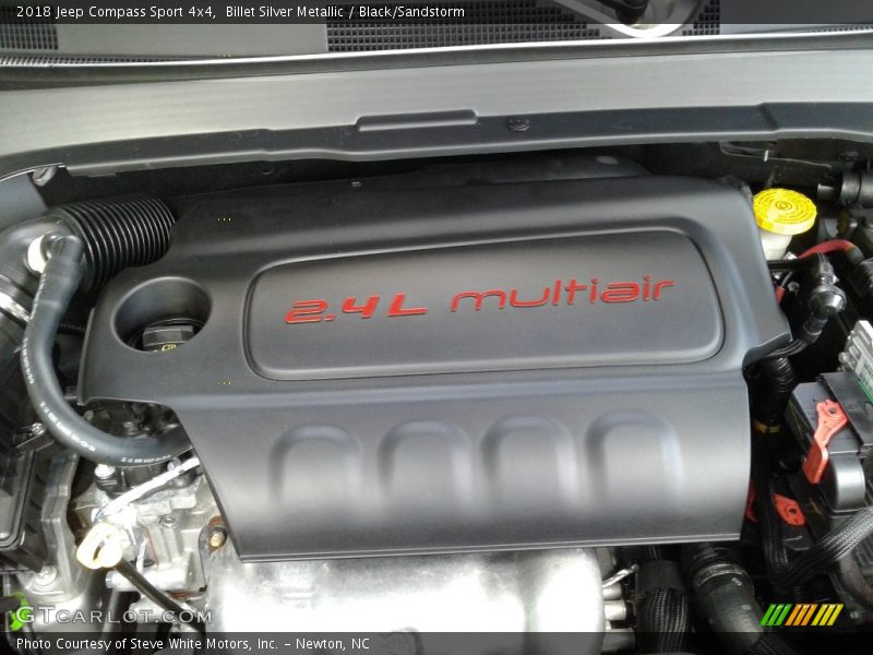 Billet Silver Metallic / Black/Sandstorm 2018 Jeep Compass Sport 4x4