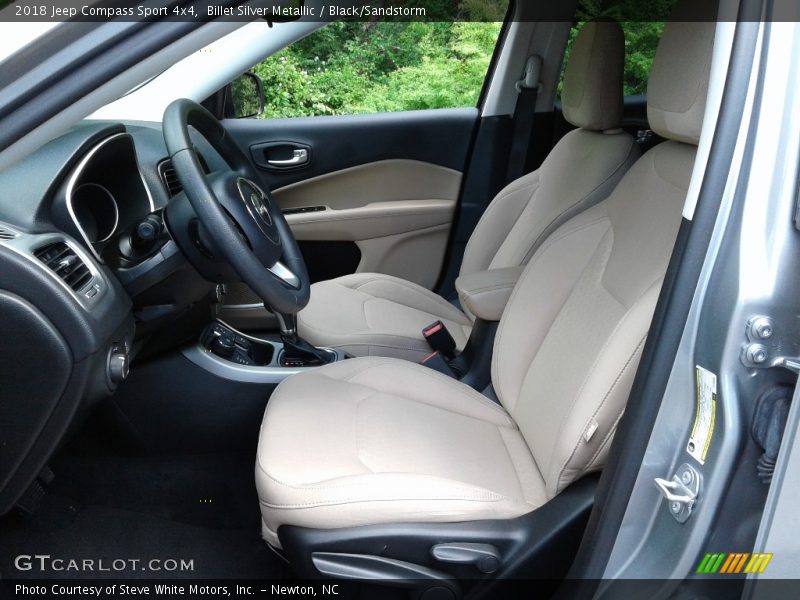 Billet Silver Metallic / Black/Sandstorm 2018 Jeep Compass Sport 4x4
