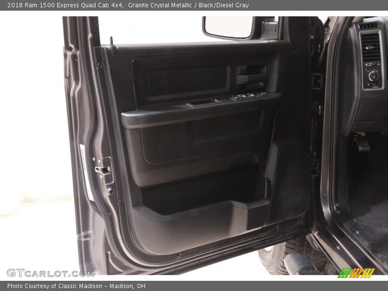 Granite Crystal Metallic / Black/Diesel Gray 2018 Ram 1500 Express Quad Cab 4x4
