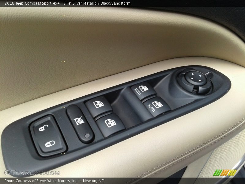 Billet Silver Metallic / Black/Sandstorm 2018 Jeep Compass Sport 4x4