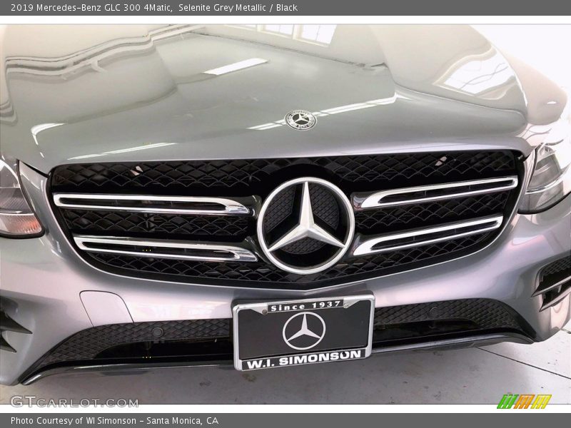 Selenite Grey Metallic / Black 2019 Mercedes-Benz GLC 300 4Matic